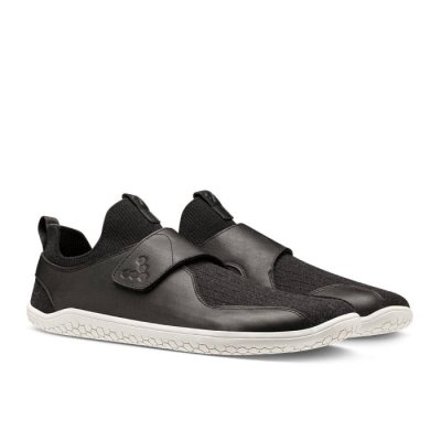 Vivobarefoot Women's Primus Knit EZ Casual Shoes - Black USA [FVZ719025]